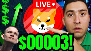 SHIBA INU COIN To 00003 LIVE!🔴ETHEREUM ETF SOON APPROVED!