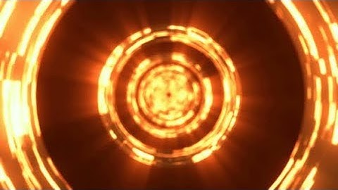 Abstract Vj Tunnel Orange | Motion Graphics - Videohive template