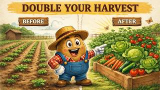 Double Your Harvest in Half the Space with This Raised Bed Method