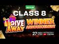 Class 8 Give Away Winners Announcement | Xylem Class 8