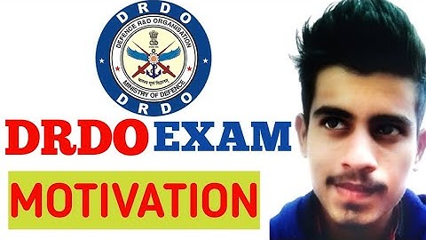 DRDO Exam 2020 Motivation!How to Crack DRDO In First Attempt?