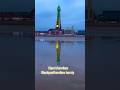 Blackpool tower reflects in the sea #blackpool #foryou #viralvideo #blackpooltower #edms
