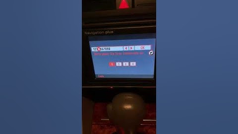 Audi Autoradio-Code Navigation plus