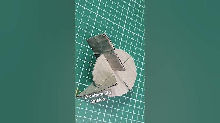 Escultura, volumen geometrico. 6to