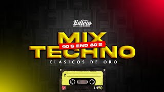 MIX TECHNO ,90'S & 80'S, CLÁSICOS DE ORO(What is love,No se, Nunca Sin Ti Y Más)  DJ EDWIN