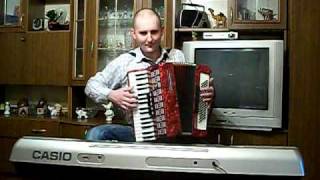 Video thumbnail of "teściowo-przyspiewki weselne- casio wk 3300 + akordeon"