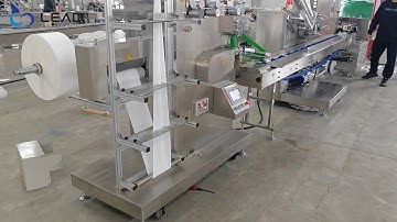 Automatic Cutlery Packing Machine: Automatic Feeding and Packing of Napkin and Fork