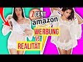 1 CENT AMAZON KLEIDUNG! 😮 WERBUNG vs. REALITÄT! 👗 Live Haul & Anprobe + Erwartung!