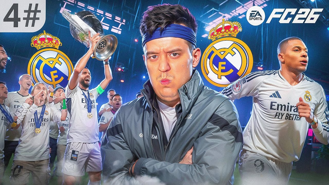 🔴EL CLASICO REAL-BARCA TAYORLANAMIZ🔴 MBAPPE NI REAL SOTMOQDA MI? ROMA TRENER 4-QISM #Romaaka