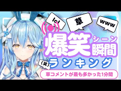 【11月29日】ホロライブ草コメントランキング TOP10 Hololive funny moments ※ネタバレあり