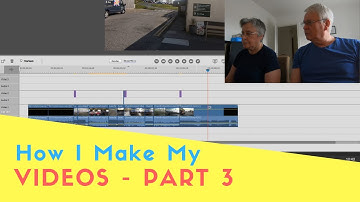 How I Make YouTube Videos - Part 3 - Adobe Premiere Elements Editing | Canva Thumbnails