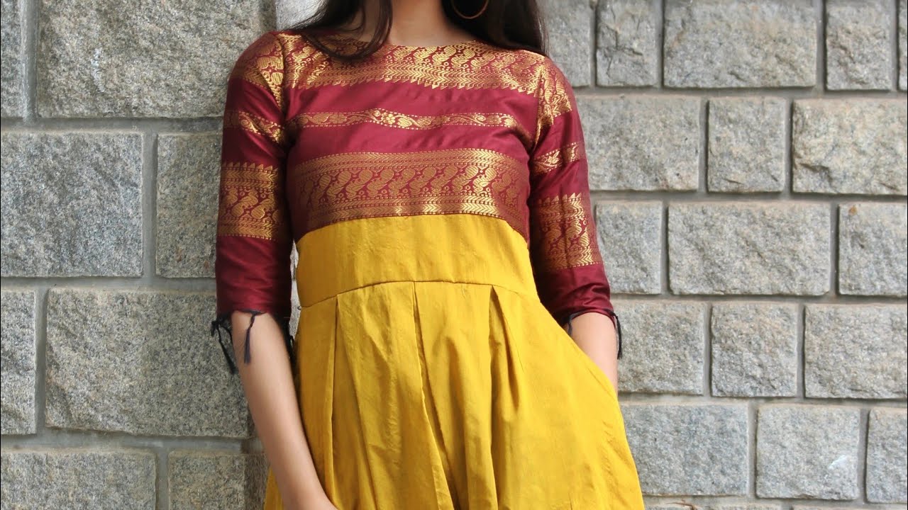 Ideas From Old Saree/ Old Saree Dresses 