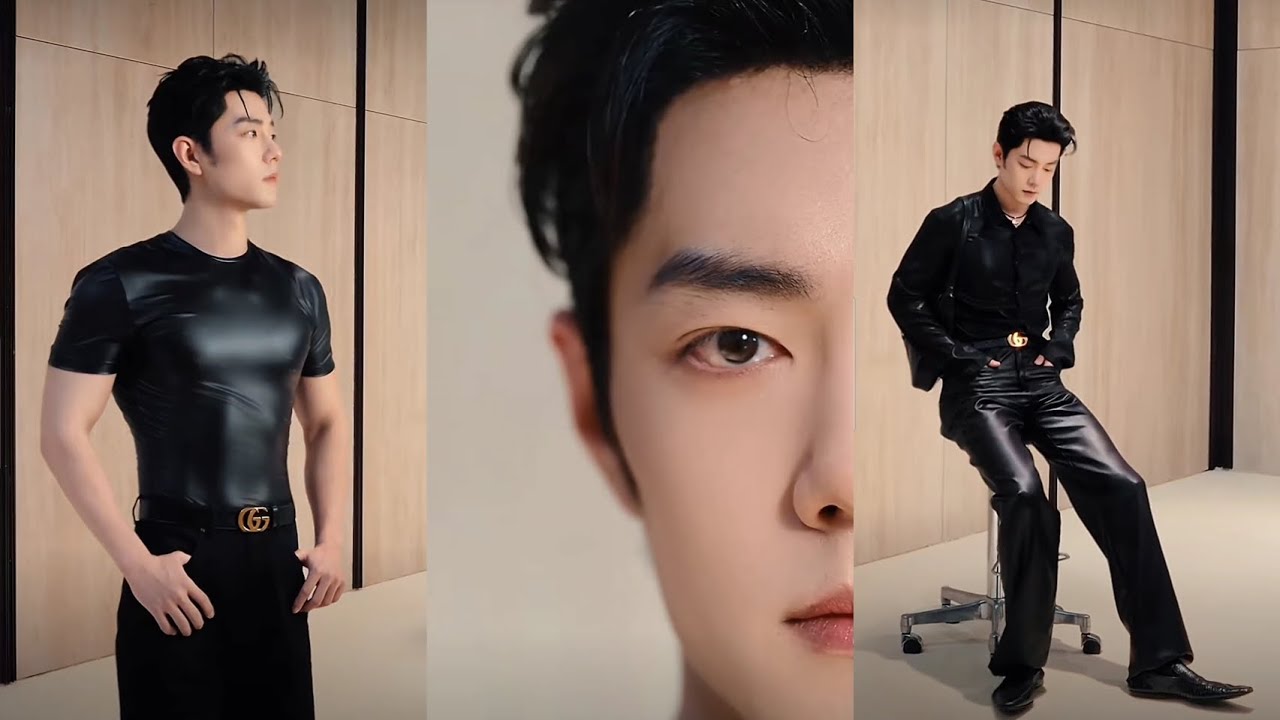 Сяо Чжань был первым и единственным человеком, кто носил вещи из коллекции Gucci Primavera, излучая