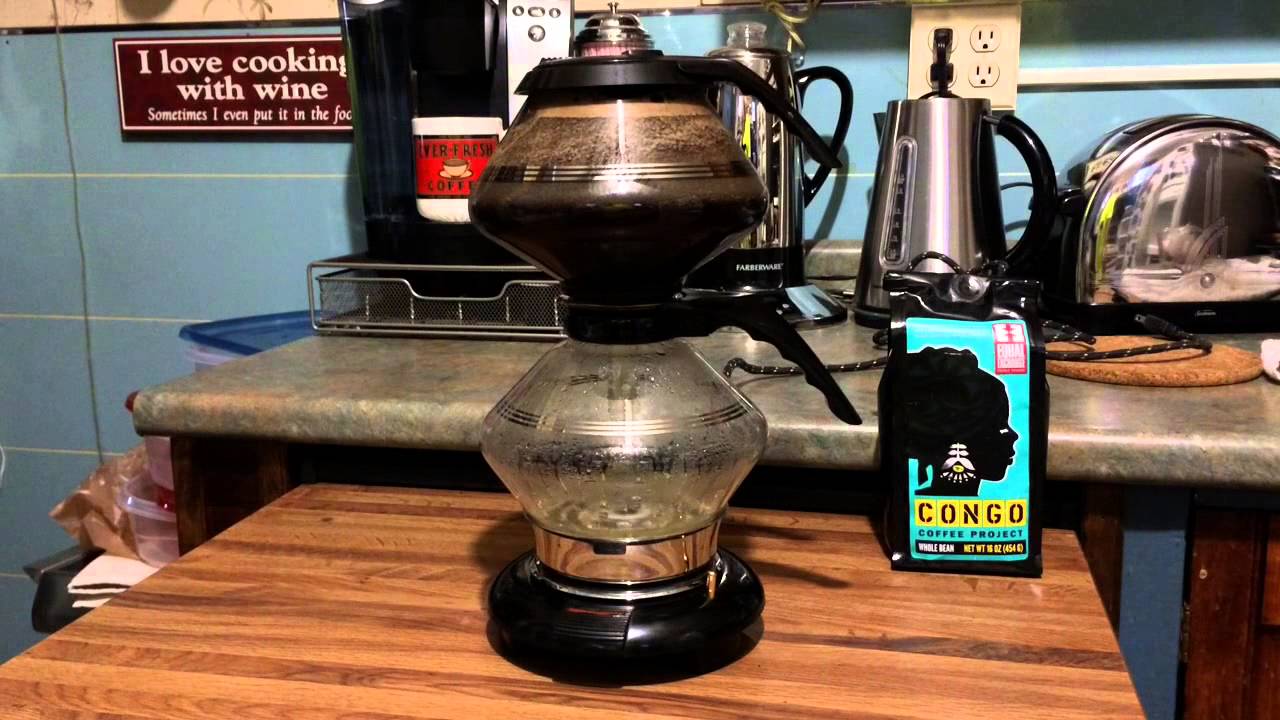 1940's GE Automatic Vacuum Coffee Maker - YouTube