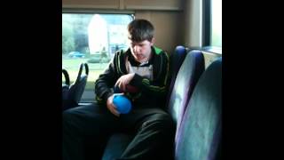 liam acting stupid on the bus