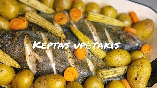 Keptas upėtakis | Oven baked trout | How to cook trout |