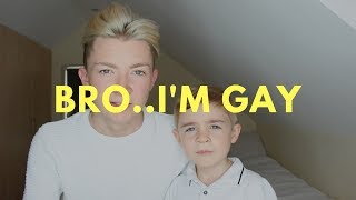 Coming out GAY to my 5 year old brother