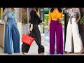 Latest Palazzo pant outfit ideas, Style your palazzo pants in a trendy way