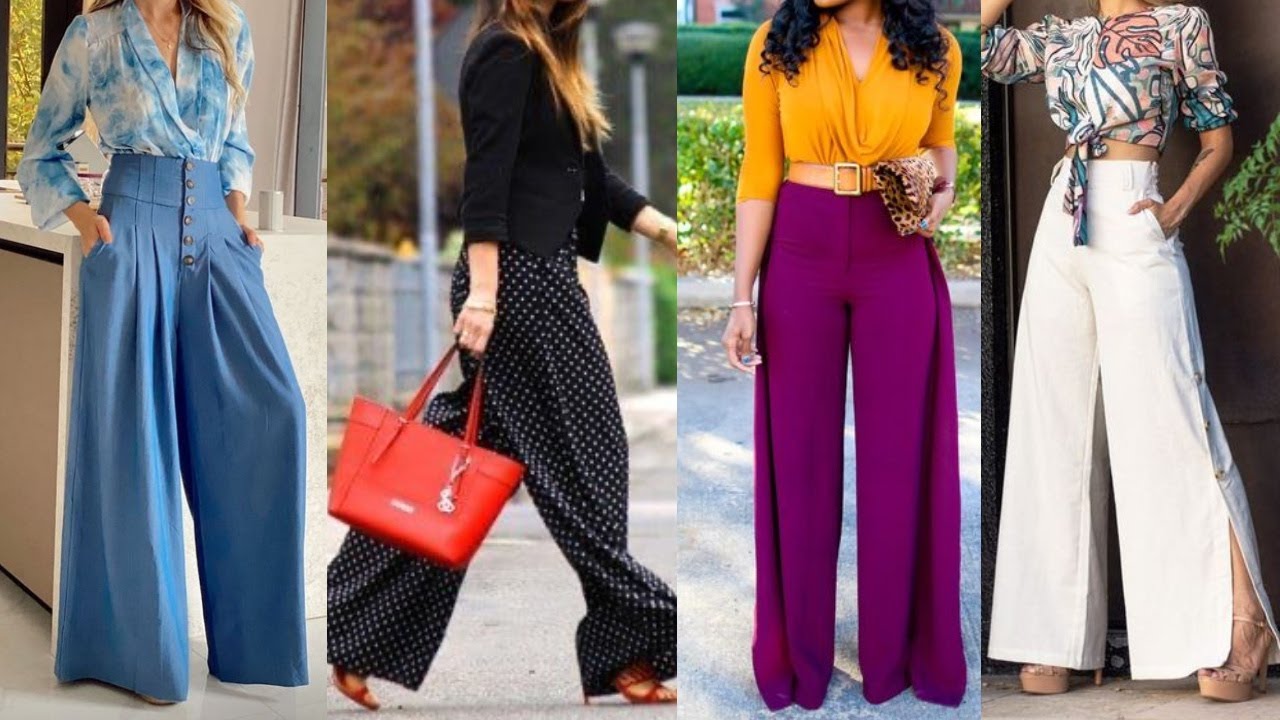 Latest Palazzo pant outfit ideas, Style your palazzo pants in a