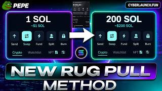 How to Launch a Viral Meme Coin / Rugpull — No Code Needed | 200 SOL 2026