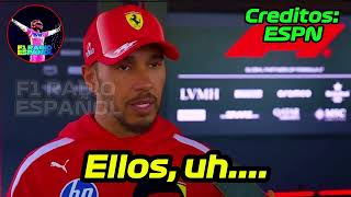 "I'm here to win": Lewis Hamilton completely frustrated by Ferrari's decisions