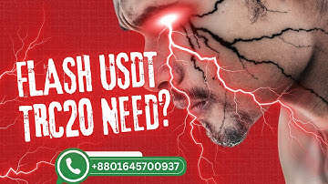 How to create flash USDT Trc20 || unlimited flash USDT Trc20 available || #realseller #btc