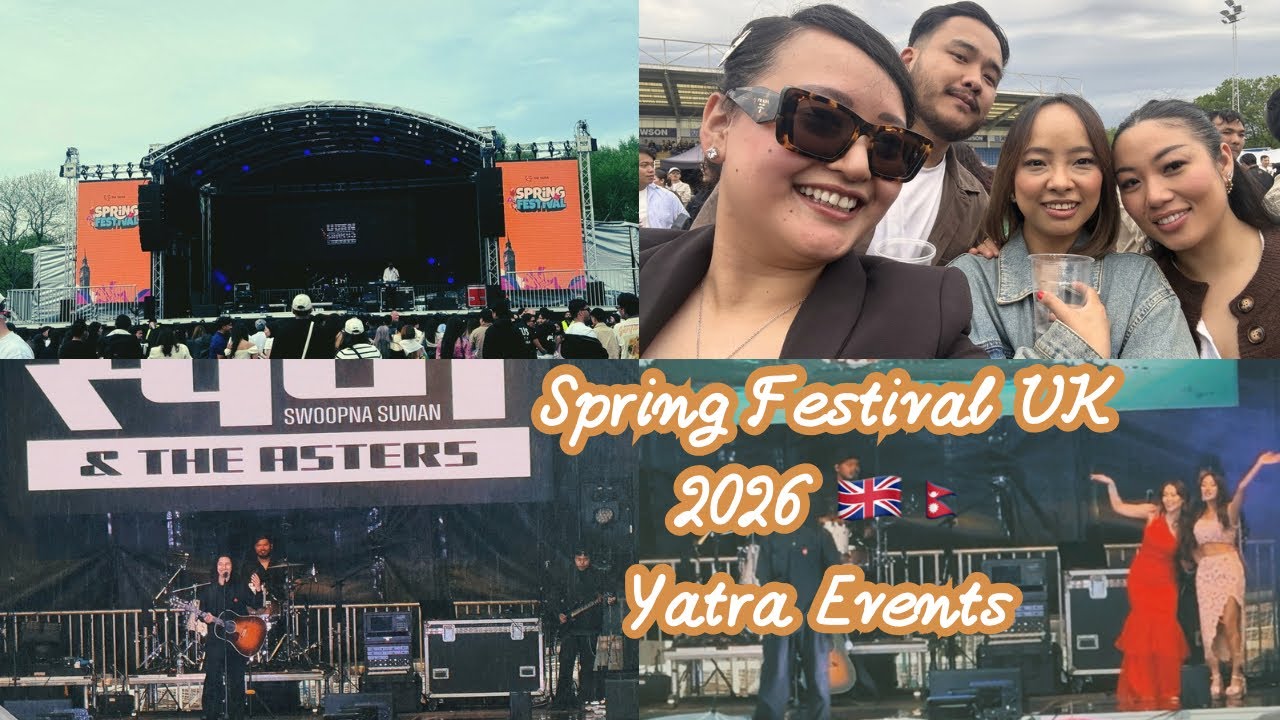 Spring Festival UK 2026 | Yatra Events | Swoopna Suman | Albatross | Ujan Shakya | Swar | Rato Rani 