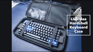Linkidea Hard Travel Case Compatible with TKL Tenkeyless Wireless/Wired Keyboard