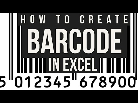 How To Make Barcode in Excel By Changing Font Only: The Easy Way