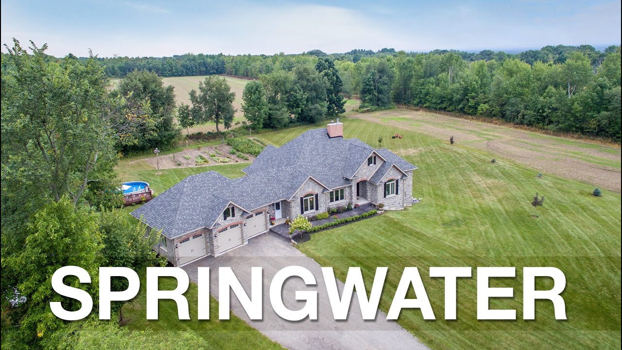 Home For Sale in Springwater Property Barrie Video Tours 1996 YouTube