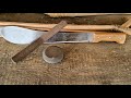 How to Sharpen a Machete