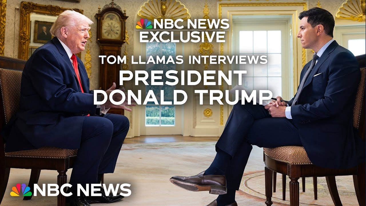 Full interview: Tom Llamas exclusive with President Trump