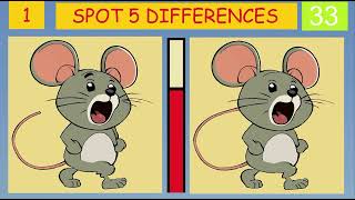 SPOT THE DIFFERENCE | CARTOON | TOM AND JERRY | JAPANESE PUZZLE | 100 SECOND PUZZLE | #143