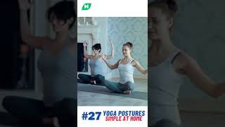 #27 - Yoga Postures Simple at Home #Shorts