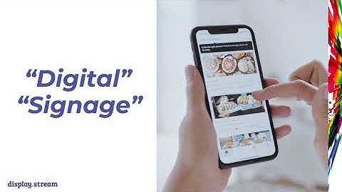 What is Digital Signage? | Get a free Digital Sign from Display.Stream