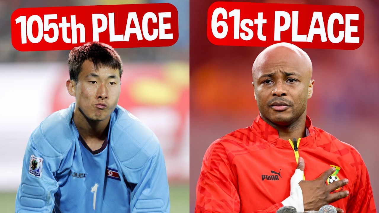 What Happened to the Worst Ranked Country at Each World Cup?