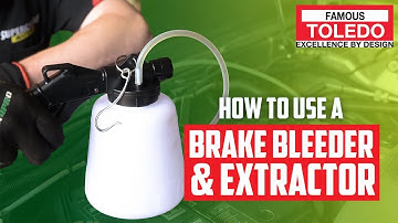How to use a Brake Bleed & Fluid Extractor