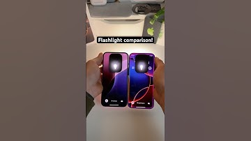 iPhone 16 vs 16 Pro - Flashlight comparison!