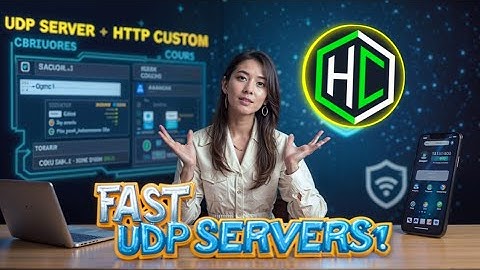 How to Create & Setup FAST UDP Server on HTTP Custom VPN | Full Guide