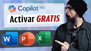 Como activar COPILOT PRO [ Pruébalo 100% GRATIS ] La IA de Microsoft para Word, Excel y Power Point