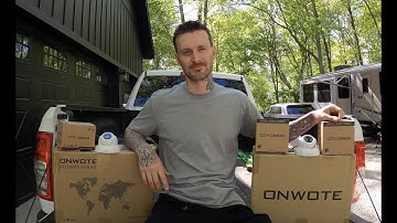 ONWOTE ICF home surveillance security system and install!