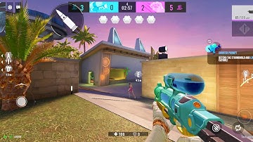 Alpha Ace Costume Party Mode - CSGO Mobile Android/IOS - Online FPS Android Gameplay