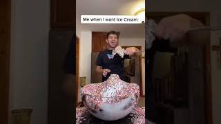 Hey Man, You Don’t Need So Much Ice Cream…😅🍦🤷🏼‍♀️ #Lol #Funny #Comedy #Food #Funnyvideos #Waste