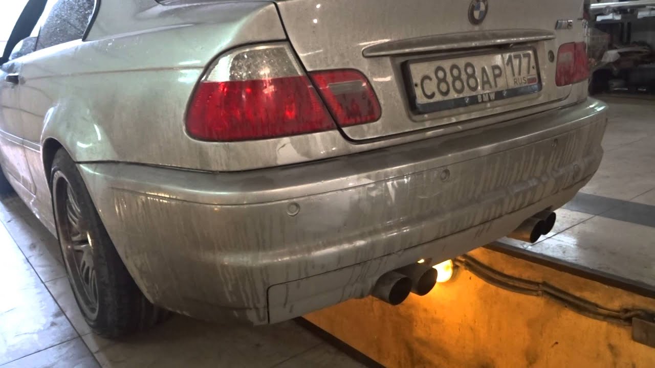 Изменение звука на BMW M3