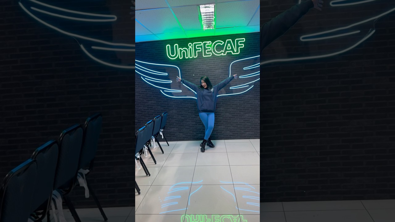 EU ESTUDO 100% EAD MAS FUI CONHECER A UNIFECAF PESSOALMENTE 💙 