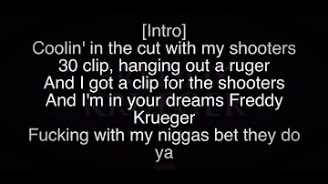 YNW Melly - Freddy Krueger ft. Tee Grizzley (Official Lyrics)