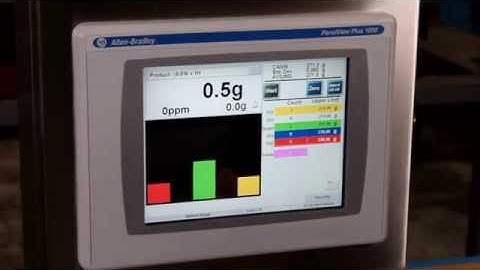 Allen-Bradley Checkweigher Video 1: HMI Operator Interface