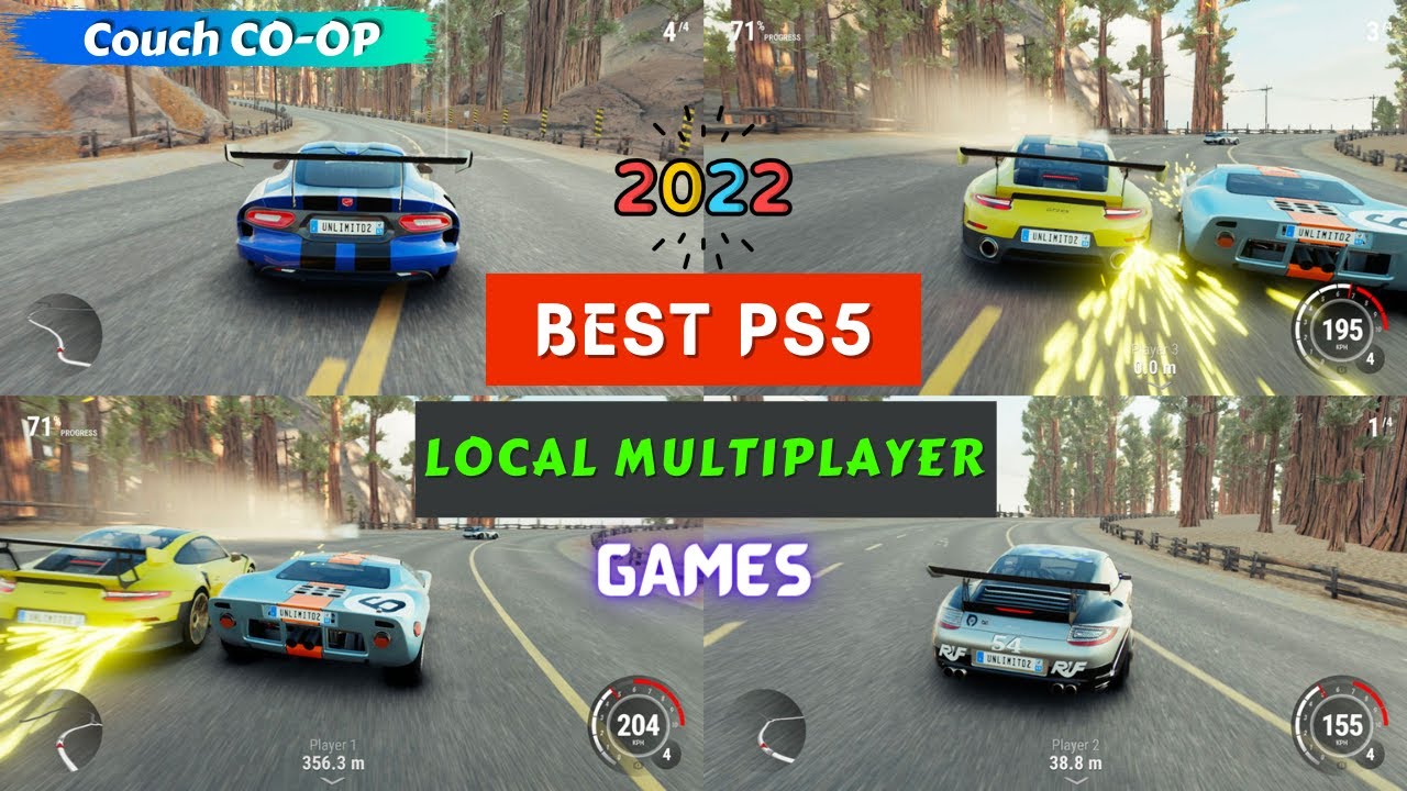 15 Best Splitscreen Multiplayer Games For The PS5
