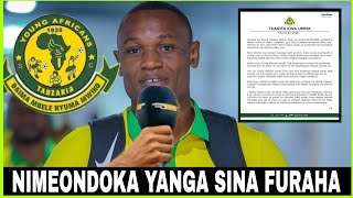 🔴#LIVE KIMENUKA; MSIKIE MWAMNYETO MUDA HUU AFUNGUKA ATANGAZA KUONDOKA YANGA, SABABU HIZI  HAPA....