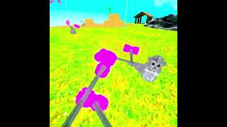 flinging people off the map pt 2 #views #likes #scarybaboon #scarybaboonvr #flingpvp #metaquest #vr